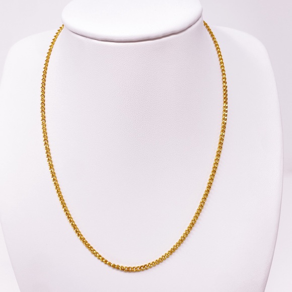 Stainless Steel Gold Chain Necklace - Picture 5 of 7